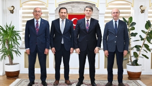 Konya'da Güç Birliği: Üç Başkan'dan Emniyet Müdürü Koç'a Hayırlı Olsun Ziyareti!