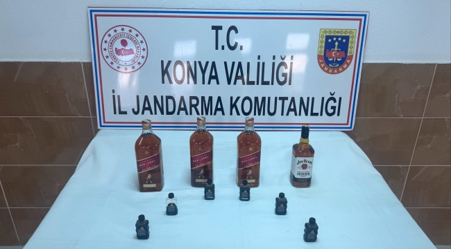 Konya'da Kaçakçılık Operasyonu: Çok Sayıda Tütün ve Alkol Ürünü Ele Geçirildi 