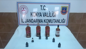Konya'da Kaçakçılık Operasyonu: Çok Sayıda Tütün ve Alkol Ürünü Ele Geçirildi 