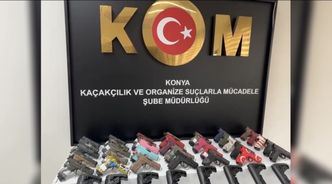 Konya Emniyetten Dev Silah Operasyonu: 11 Gözaltı, Onlarca Mühimmat!