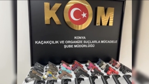 Konya Emniyetten Dev Silah Operasyonu: 11 Gözaltı, Onlarca Mühimmat!