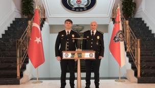Konya İl Emniyet Müdürü Necmettin Koç'tan, Ankara Emniyet Müdürü Maksut Yüksek'e Ziyaret