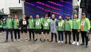 MEDAŞ'TAN İYİLİĞE ADIM ADIM: 5. ULUSLARARASI KONYA YARI MARATONU'NDA YERİNİ ALDI 