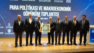 MERKEZ BANKASI BAŞKANI FATİH KARAHAN KONYA TİCARET ODASI'NDA İŞ DÜNYASI İLE BİR ARAYA GELDİ 