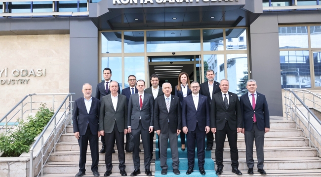 MERKEZ BANKASI BAŞKANI KARAHAN, KSO'YU ZİYARET ETTİ 