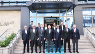 MERKEZ BANKASI BAŞKANI KARAHAN, KSO'YU ZİYARET ETTİ 
