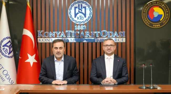 MERKEZ BANKASI BAŞKANI KARAHAN KTO'YU ZİYARET ETTİ 