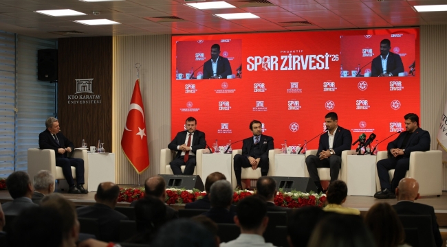 OLİMPİYAT ŞAMPİYONLARINDAN FEDERASYON BAŞKANLARINA, SPOR DÜNYASI KTO KARATAY'DA BULUŞTU 