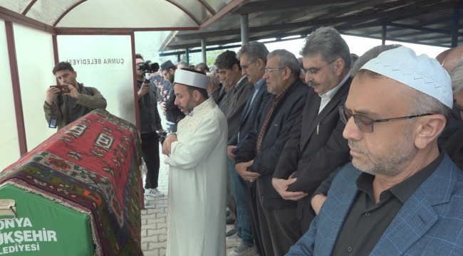 Recep Konuk'un oğlu Fatih Konuk dualarla toprağa verildi 