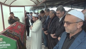 Recep Konuk'un oğlu Fatih Konuk dualarla toprağa verildi 