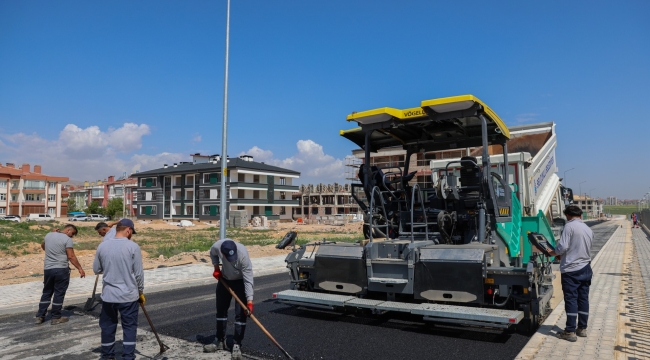 SELÇUKLU'DA ASFALT SEZONU BAŞLADI
