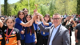 SEYDİŞEHİR'DE BİR İLK : OKULLAR ORYANTİRİNG'DE YARIŞTI 