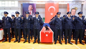 32. Dönem Polis Memuru Adayları Mezuniyet Sevinci Yaşadı 