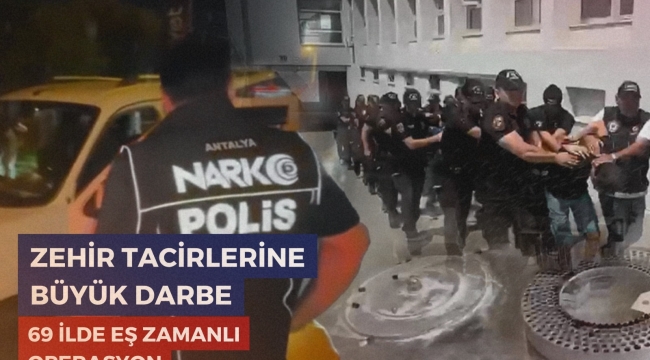 69 İLDE DEV NARKOTİK OPERASYONU: KONYA DAHİL BİNLERCE ŞÜPHELİ YAKALANDI! 