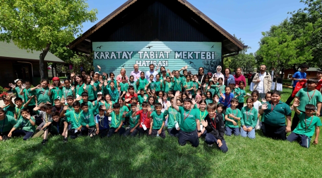 9000 ÖĞRENCİ KARATAY'DA DOĞAYI KEŞFEDEREK MEZUN OLDU 