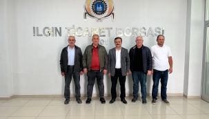 AK PARTİ'DEN ILGIN TİCARET BORSASI'NA ZİYARET