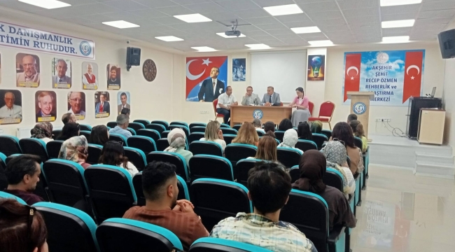 Akşehir'de Sene Sonu İlçe Rehber Öğretmenleri Toplantısı Gerçekleştirildi 