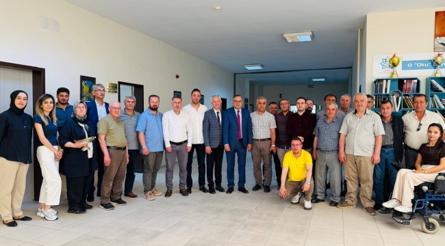 AKŞEHİR MİLLÎ EĞİTİM^DE BAYRAMLAŞMA PROGRAMI GERÇEKLEŞTİRİLDİ 