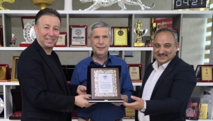 Akşehir Ticaret ve Sanayi Odası Başkanı Ender Kalkan'dan Eski başkanlara Teşekkür 