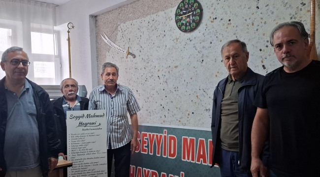 Akşender Yönetimi, Seyyid Mahmut Hayrani Derneği'ni Ziyaret Etti 