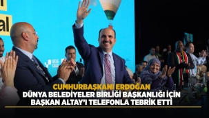 BAŞKAN ALTAY: "SAYIN CUMHURBAŞKANIMIZIN YEREL YÖNETİMLER VE DIŞ POLİTİKADAKİ VİZYONUNU UCLG'DE SÜRDÜRECEĞİZ" 