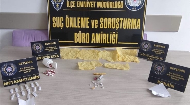 Beyşehir Polisi Zehir Tacirlerine Göz Açtırmıyor: 3 Gözaltı 
