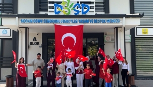 DOSD MERAM'IN ÖZEL YÜREKLERİNDEN MİLLİ TAKIM'A ANLAMLI DESTEK 