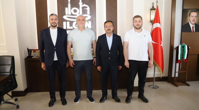 DR.COŞKUN ER'DEN BAŞKAN APİL'E ZİYARET 