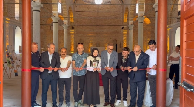   Eda Art Sanat Atölyesi Sergisine Yoğun İlgi 