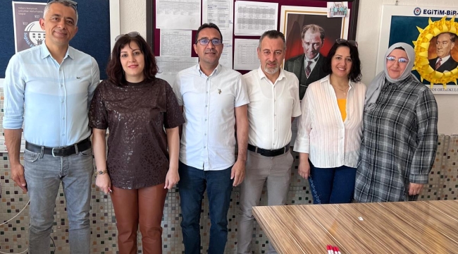 EĞİTİM-İŞ AKŞEHİR TEMSİLCİLİĞİNDEN OKUL ZİYARETLERİ 