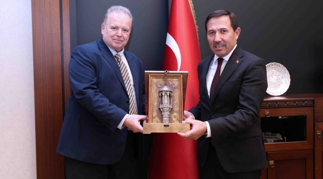 HIRVATİSTAN BÜYÜKELÇİSİ CVITANOVIC'TEN KARATAY'A ZİYARET 