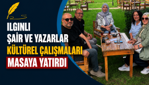 ILGINLI ŞAİR VE YAZARLAR KÜLTÜREL ÇALIŞMALARI MASAYA YATIRDI 