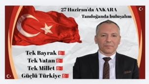 İYİ PARTİ'DEN ANKARA'DAKİ BAYRAK MİTİNGİNE DAVET 