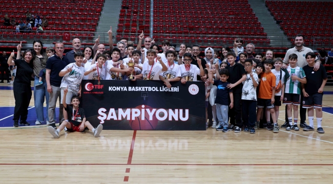 KARATAY BELEDİYESPOR U12 BASKETBOL TAKIMI KONYA ŞAMPİYON OLDU 