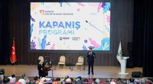 KARATAY KÜLTÜR VE SANAT AKADEMİSİ'NDEN MUHTEŞEM FİNAL 