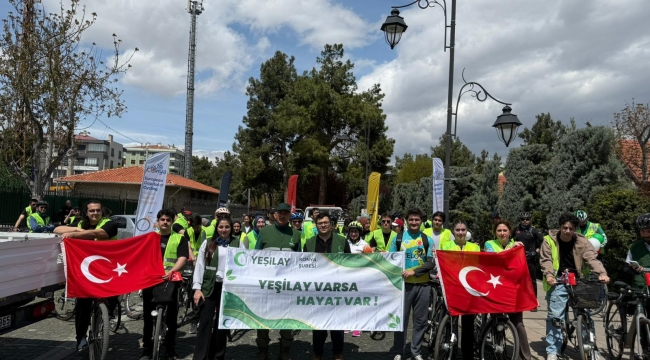Konya'da 13. Geleneksel Yeşilay Bisiklet Turu düzenlenecek 