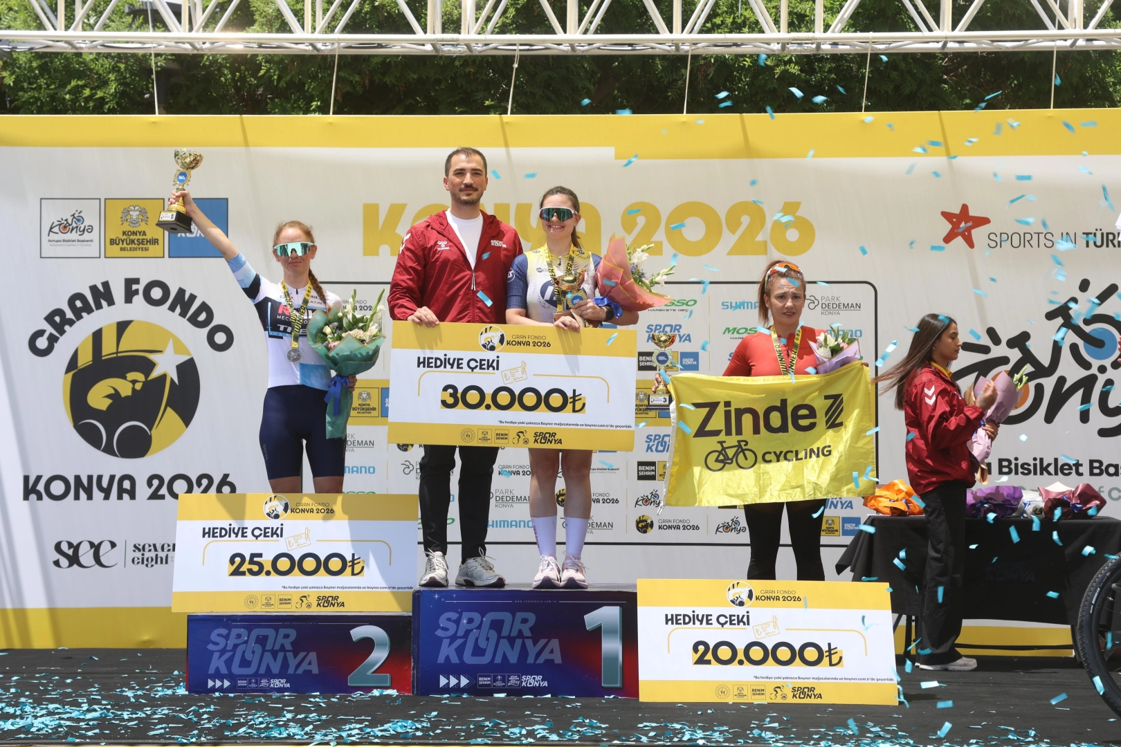 Konya'da 'Granfondo Bisiklet Yol Yarışı' heyecanı