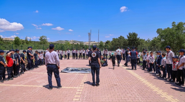 KONYA İZCİLERİ MERAM'DA BULUŞTU 