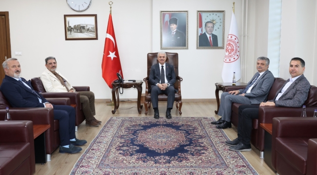 Konya Tabip Odası'ndan Vali İbrahim Akın'a Ziyaret 