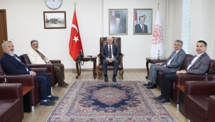 Konya Tabip Odası'ndan Vali İbrahim Akın'a Ziyaret 