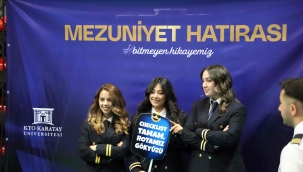 KTO KARATAY ÜNİVERSİTESİ'NDE 14. DÖNEM MEZUNİYET COŞKUSU YAŞANDI 