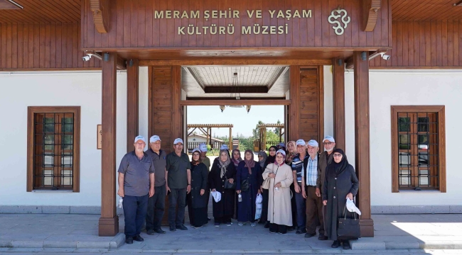 MERAM'DAN 60 YAŞ ÜSTÜ BÜYÜKLERE YAZ HEDİYESİ 