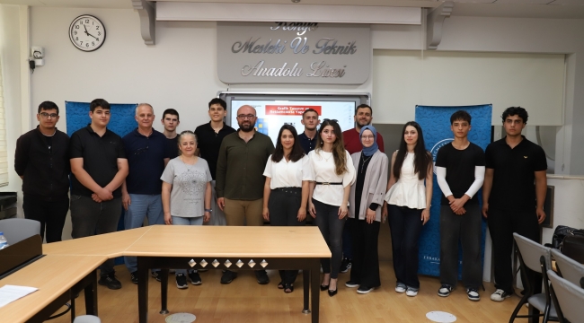 NEÜ Bilim İletişim Ofisi Liseli Gençlerle Buluştu 