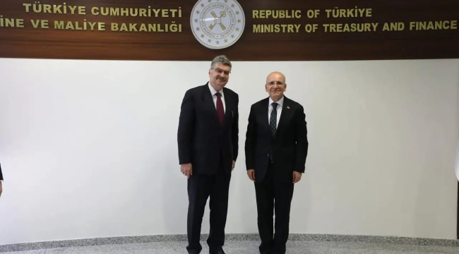 Orhan Erdem, Hazine Bakanı Şimşek ile görüştü 