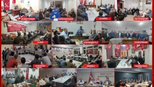 SAADET PARTİSİ KONYA İL TEŞKİLATI İLÇELERE ÇIKARMA YAPTI 