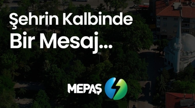 ŞEHRİN KALBİNDE GELECEĞE BİR MESAJ 