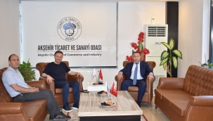 SELÇUK ÜNİVERSİTESİ HEYETİNDEN BAŞKAN KALKAN'A  ZİYARET 