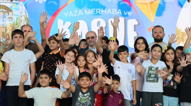 Selçuklu Belediyesi çocukları yine unutmadı 