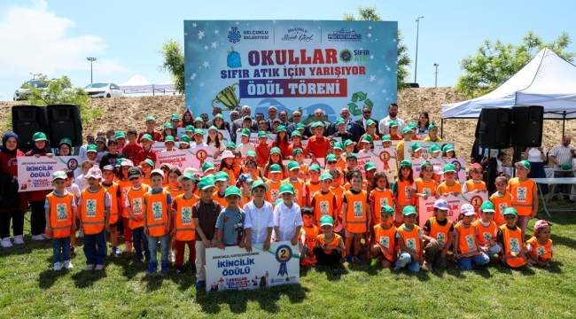 SIFIR ATIK BİLİNCİ ÖDÜLLENDİRİLDİ 
