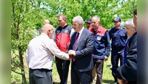 VALİ İBRAHİM AKIN AKŞEHİR'DE SEL VE DOLU FELAKETİNİN İZLERİNİ YERİNDE İNCELEDİ